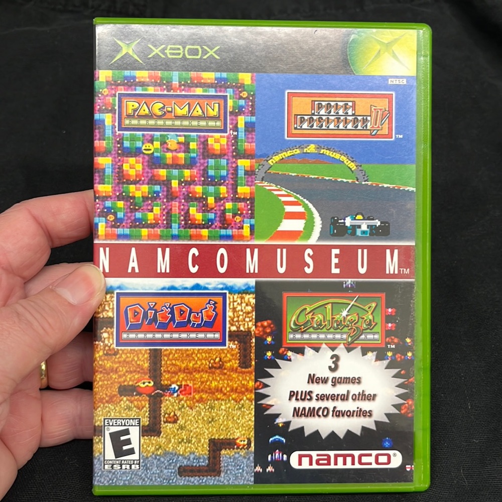 Namco Museum - XBox (2001) - Pac Man, Dig Dug, Pole Position, Galaga, etc